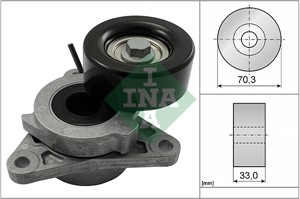 Kiristinvarsi, moniurahihna, INFINITI EX, FX, M, Q70, QX50 I, QX70, NISSAN NP300 NAVARA, NP300 NAVARA Flak/chassi, PATHFINDER III, 11955