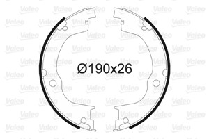 Jarrukenkäsarja, Taka-akseli, CHEVROLET CAPTIVA, OPEL ANTARA A, VAUXHALL ANTARA A, 4804801, 96626083