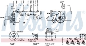 Turboahdin, FORD FOCUS I, FOCUS Sedan I, FOCUS Skåp / kombi I, FOCUS Turnier I, 1131931, 1133646, 1138536, 1203083, 1207990, 1210912, 12
