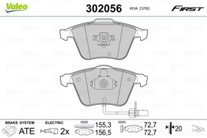 Jarrupalasarja, levyjarru, Etuakseli, AUDI A6 C5, A6 C5 Avant, ALLROAD C5, 4B0698151AC, 4B0698151AD, 4B0698151R