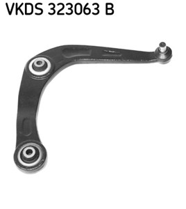 Tukivarsi, pyöräntuenta, Etuakseli, oikea, Alla, PEUGEOT 206 CC, 206 Halvkombi, 206 SW, 3521.J0, 3521.P4, 3521.R9
