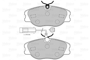 Jarrupalasarja, levyjarru, Etuakseli, ALFA ROMEO,FIAT,LANCIA, 71748387, 71748391, 9946227, 9946750, 9946861, 9950550