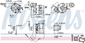 Turboahdin, FIAT,LANCIA, 46556011, 55181245, 55192810, 55205488, 55210270, 55223446, 55223928, 71723486, 71783881, 71785096, 71791451, 7