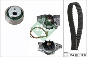 Vesipumppu + jakohihnasarja, CITROËN,FIAT,LANCIA,PEUGEOT, 00 000 829 19, 00 000 829 54, 0000082919, 0000082954, 0816.48, 0816.60, 0816.6