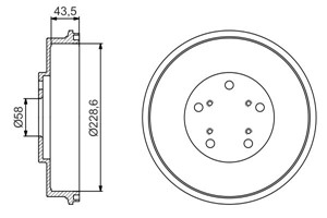 Jarrurumpu, Taka-akseli, SUBARU FORESTER, IMPREZA Kombi, IMPREZA Sedan, LEGACY I, LEGACY Kombi I, 26340 AA010