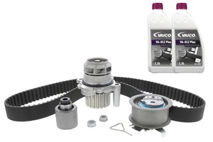 Vesipumppu + jakohihnasarja, AUDI,FORD,SEAT,SKODA,VW, 038 109 119 P, 038 109 243 M, 038 109 244 J, 038 109 454 A, 038109119L, 038109119N