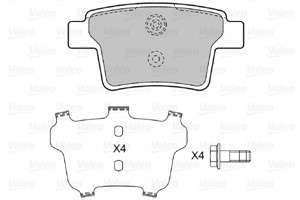 Jarrupalasarja, levyjarru, Taka-akseli, FORD,FORD USA,JAGUAR, 1 521 329, 1356392, 1521329, 1522073, 1522-073, 4S712M008AA, 4S71-2M008-AA