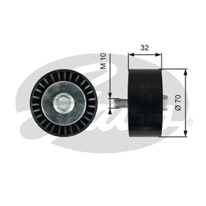 Ohjainrulla, moniurahihna, Alla, CHEVROLET,OPEL,VAUXHALL, 4802597, 96868478