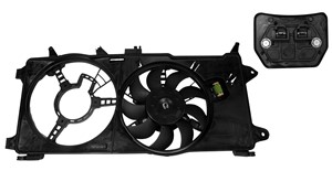 Tuuletin, moottorin jäähdytys, FIAT DOBLO Minibus, minivan, DOBLO Skåp/stor limousine, 0000046821266, 46821266, 51 718 487, 51 738 799,