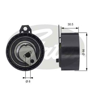 Kiristysrulla, hammashihnat, OPEL,RENAULT, 4401416, 4402631, 7700115862, 8200079341, 9109416, 9110631
