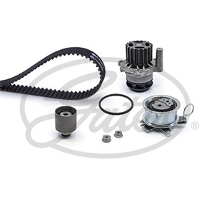 Vesipumppu + jakohihnasarja, AUDI A2, SEAT AROSA, IBIZA III, VW LUPO I, POLO, POLO Sedan IV