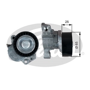 Kiristysrulla, moniurahihna, AUDI,SEAT,SKODA,VW, 04B903315