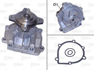Vesipumppu, SUZUKI BALENO, BALENO Halvkombi, BALENO Kombi, GRAND VITARA I, GRAND VITARA II, GRAND VITARA Terrängbil öppen I, 1712077E00,