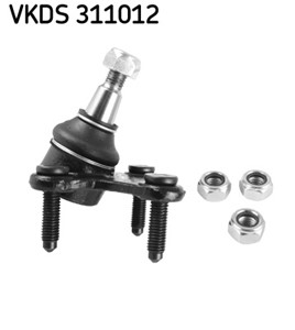 Pallonivel, Etuakseli, oikea, Alla, AUDI,SEAT,SKODA,VW, 3C0 407 366 A, 3C0 407 366 B