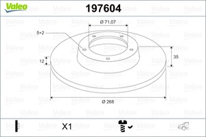 Jarrulevy, Taka-akseli, Oikea, Vasen, CITROËN,OPEL,PEUGEOT,VAUXHALL, 1609582880, 3642786