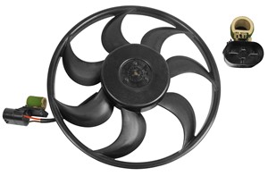 Tuuletin, moottorin jäähdytys, OPEL ASTRA H, ASTRA H GTC, ASTRA H Kombi, ASTRA H TwinTop, VAUXHALL ASTRA Mk V, 13 126 354, 63 41 168