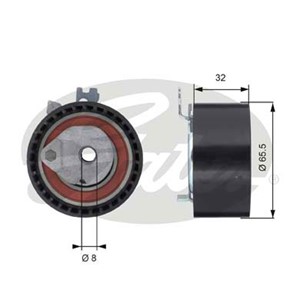 Kiristysrulla, hammashihnat, DACIA,NISSAN,RENAULT, 13070-00QAB, 7700108117, 8200244615, 8200585576