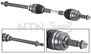 Vetoakseli, Etuakseli, oikea, RENAULT CLIO IV, 391003858R