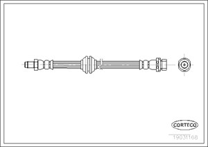 Jarruletku, Taka-akseli, FORD FOCUS I, FOCUS Sedan I, FOCUS Turnier I, 1124059