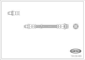 Jarruletku, Taka-akseli, VOLVO S80 II, V70 III, XC70 II, 30714483