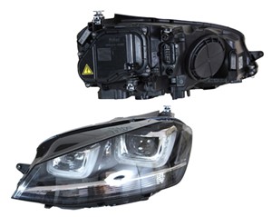 Ajovalo, Vasen, VW GOLF VII, GOLF ALLTRACK Variant VII, GOLF Van VII, GOLF VAN Variant VII, GOLF Variant VII, 5G1 941 751, 5G1 941 753