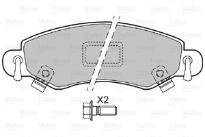 Jarrupalasarja, levyjarru, Etuakseli, SUZUKI WAGON R Halvkombi, WAGON R+ Halvkombi, 1605976, 4704578, 4706748, 4706835, 5581083E00, 5581