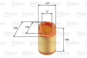 Ilmansuodatin, HYUNDAI H-1 / STAREX Buss, H-1 Cargo, H-1 Flak/chassi, H-1 Skåp, H-1 Travel, 281304A001, 28130-4A001, HA698