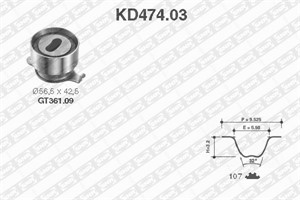 Hammashihnasarja, HONDA,ROVER, 14400-P1K-E01, 14400-PM6-004, 14510-PM7-004, FDU1466, FDU2691, GTB1233, GTB2016XS