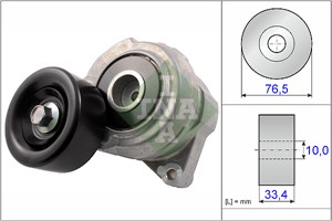 Kiristinvarsi, moniurahihna, ACURA TSX, HONDA ACCORD VIII, ACCORD Kombi VIII, ACCORD Sedan IX, 31170R40A01, 31170-R40-A01, 31170R40A02,