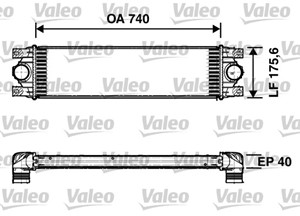 Välijäähdytin, OPEL,RENAULT,VAUXHALL, 4415074, 7701057121, 93179776