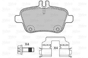 Jarrupalasarja, levyjarru, Taka-akseli, MERCEDES-BENZ, 0064202320, 0064207920, 0064208020, 0064208320, 0074203420, 0074209420, 007420952