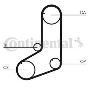 Hammashihna, HYUNDAI SANTAMO, SONATA III, MITSUBISHI L 300 Buss III, L 300 Skåp III, L200, 2431232560, MD189521, XD189521