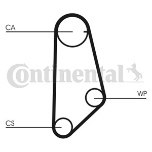 Hammashihna, AUDI,LANCIA,VW, 035109119