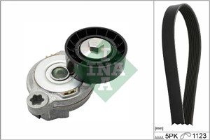 Moniurahihnasarja, VOLVO S60 II, S80 II, V60 I, V60 Skåp / kombi I, V70 III, V70 Skåp / kombi III, XC60 SUV I, XC70 II, 30757514, 312583