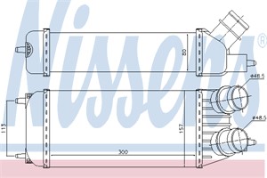 Välijäähdytin, CITROËN,FIAT,LANCIA,PEUGEOT,TOYOTA, 0384.K4, 1498987080