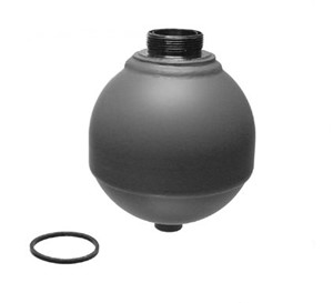 Jousikammio, jousitus/vaimennus, Taka-akseli, Keskellä, CITROËN XANTIA, XANTIA Break, XM, 96045530