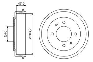 Jarrurumpu, Taka-akseli, HYUNDAI COUPE I, ELANTRA III, ELANTRA Sedan III, LANTRA II, LANTRA Kombi II, 58411 29000, 58411 29100