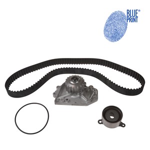 Vesipumppu + jakohihnasarja, HONDA CR-V I, 14400-P7J-004 S3, 14400-P7J-004, 14510-PR3-003 S6, 19200-P75-003 S1, 19200-P75-003