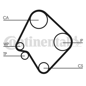 Hammashihna, KIA BESTA Skåp, CERES, MAZDA B-SERIE, E Buss, E Flak/chassi, E Skåp, OK01612205, R20112205, R20112205A