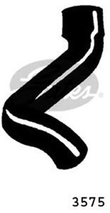 Jäähdyttimen letku, Alla, Yläpuolella, OPEL, 1336742, 1336821, 90273842, 90280855, 90325218, 90349997