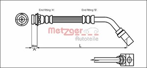 Jarruletku, Eteen, oikea, Eteen, vasen, OPEL SINTRA, 22163427, 562376