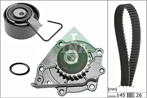 Vesipumppu + jakohihnasarja, LAND ROVER,MG,ROVER, GTB1497XS, GWP333, LHN100560, LHN100560L, LHP100900, LHP100900L, LHP100901, LHP100902,