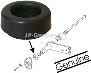 Hylsy, jousiripustin, Ulompi, VW KAEFER, KAEFER Cabriolet, 111511245E