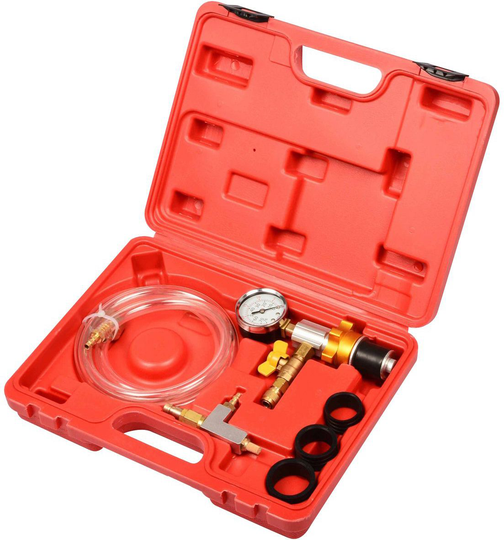 Jäähdytysjärjestelmän täyttö- ja testauslaite, XL-Tools