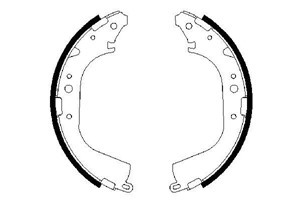 Jarrukenkäsarja, Taka-akseli, TOYOTA,VW, 04495 60010, 04495 60011, 04495 60031, 04495 60051, 04495 60060, 04495 60070