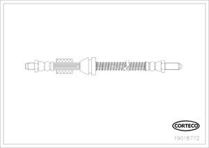 Jarruletku, Etuakseli, Molemminpuolin, FORD FIESTA III, FIESTA Skåp/halvkombi, FIESTA Skåp/stor limousine, 1013815, 1654567, 6186878, 61