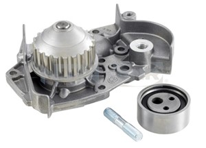 Vesipumppu + jakohihnasarja, RENAULT, 7700736091, 7701633125