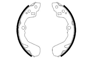 Jarrukenkäsarja, Taka-akseli, DAIHATSU,SUBARU,SUZUKI, 04495 87707 000, 04495 87708 000, 53200 60841, 53200 69G00 000, 53200 69G11 000, 5