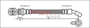 Jarruletku, Eteen, oikea, Eteen, vasen, SUZUKI SAMURAI Terrängbil täckt, SJ413, 51540-80151