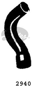 Jäähdyttimen letku, Alla, Yläpuolella, FORD,OPEL, 02 888 554, 02888554, 0623496, 11623023, 11623496, 1336431, 6 42 188, 6049341, 76VB828